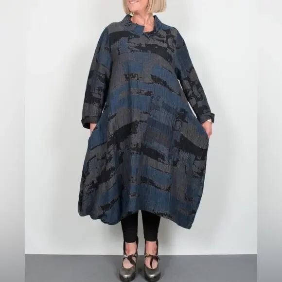chinese dress ladies Iris Linen Dress Caribbean – Jessie Juniper
